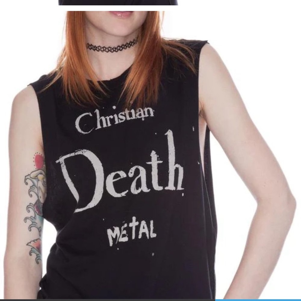 UNIF Christian Death Metal Tee
